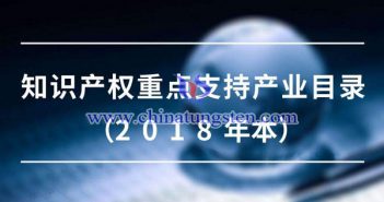 智慧財產(chǎn)權重點支援產(chǎn)業(yè)目錄圖片