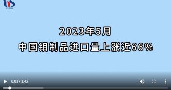 2023年5月中國(guó)鉬製品進(jìn)口情況圖片