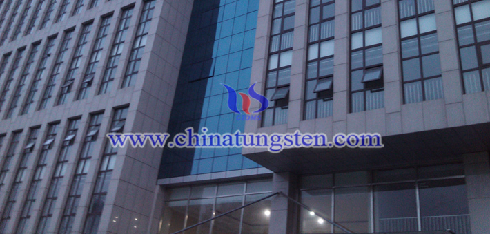 nano particle size tungsten trioxide applied for window heat insulation film picture