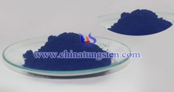 Nanometer Blue Tungsten Oxide Applied for Ceramic Microsphere nanometer blue tungsten oxide applied for ceramic microsphere image