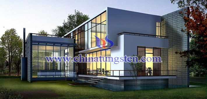 Cs doped tungsten oxide powder applied for near infrared shielding material picture