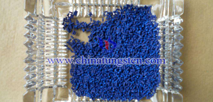 Cs doped tungsten oxide nanopowder applied for ceramic microsphere picture