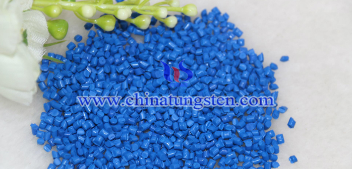 Cs doped tungsten oxide nanopowder applied for thermal insulation masterbatch picture