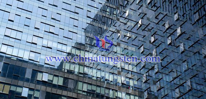 cesium tungsten oxide particles applied for nano-ceramic dispersion solution picture