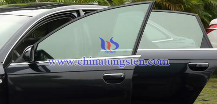 nano Cs doped tungsten oxide applied for heat insulating window glass picture