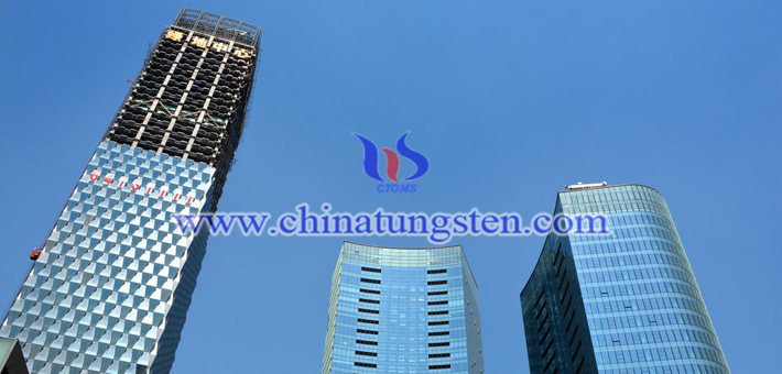 nano grain size cesium tungsten oxide applied for thermal insulation dispersion picture