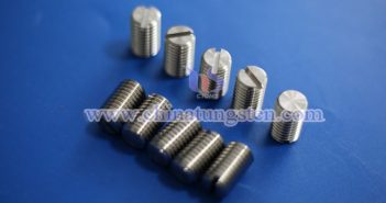 Tungsten Alloy Screw Price on MAR.11,2024 Tungsten alloy screw photo