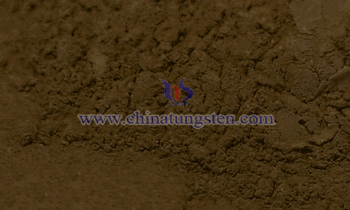 brown tungsten oxide picture