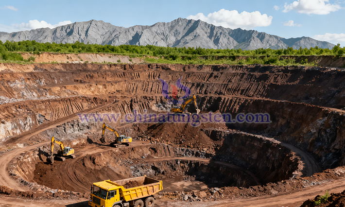 Tungsten Mine Images