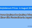 What will the molybdenum market look like in august 2025