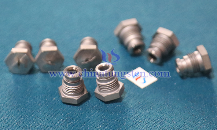 tungsten cemented carbide nozzles image