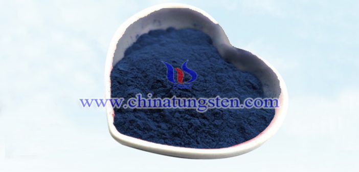 斷熱窓ガラス用の紫色酸化タングステンナノ粒子寫(xiě)真