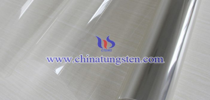 エレクトロクロミック膜の黃色酸化タングステン畫(huà)像