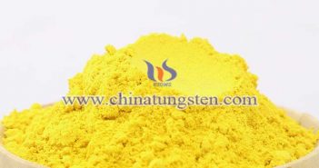 エレクトロクロミックスマートガラス用の黃色酸化タングステン膜の寫(xiě)真