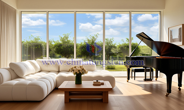 省エネガラスコーティング用紫色酸化タングステンナノ粒子