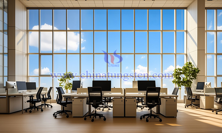 ガラスカーテンウォール斷熱コーティング用WO3ナノ粒子