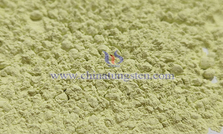 透明斷熱コーティング用黃色酸化タングステン粉末