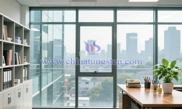 透明斷熱ガラスコーティング用WO3粉末