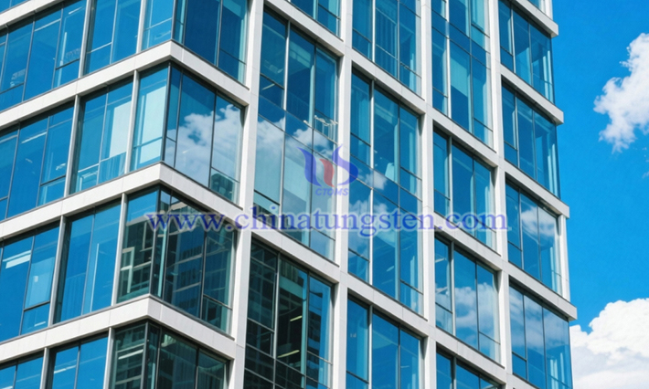 透明斷熱ガラス用ナノタングステン酸化物コーティング