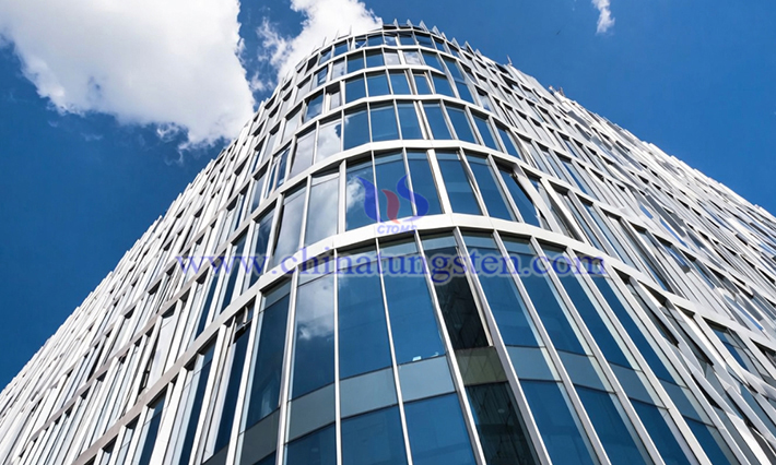 透明斷熱ガラス用ナノタングステン三酸化物コーティング