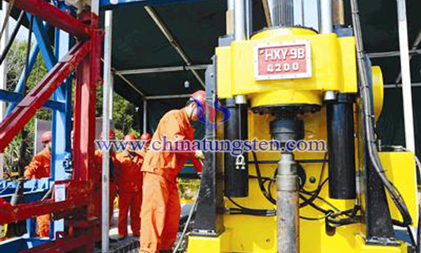 朱溪鎢銅礦啟動3000 米固體礦產(chǎn)深鉆圖片