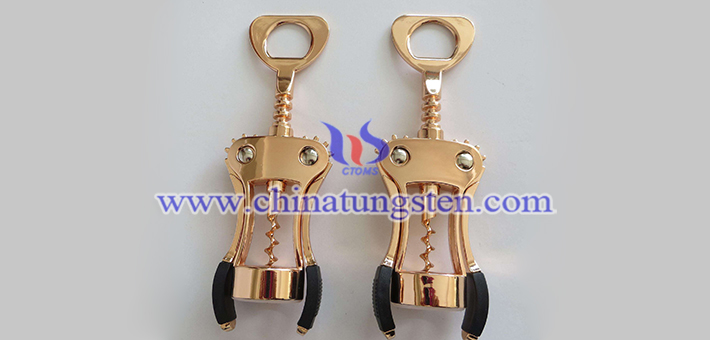 鎢合金鍍金開(kāi)瓶器圖片