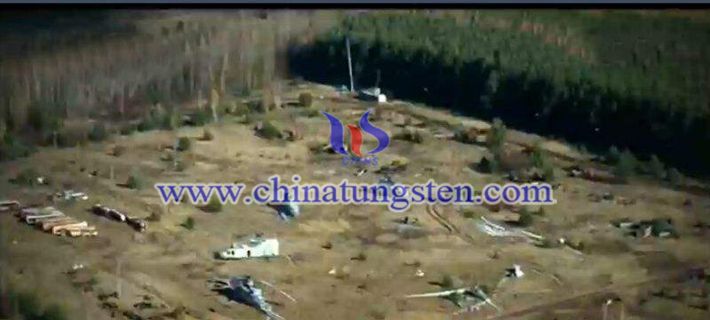 無人機(jī)航拍切爾諾貝利核電站遺址圖片