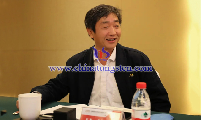 廈門鎢業(yè)總裁、中國鎢協(xié)副會長吳高潮