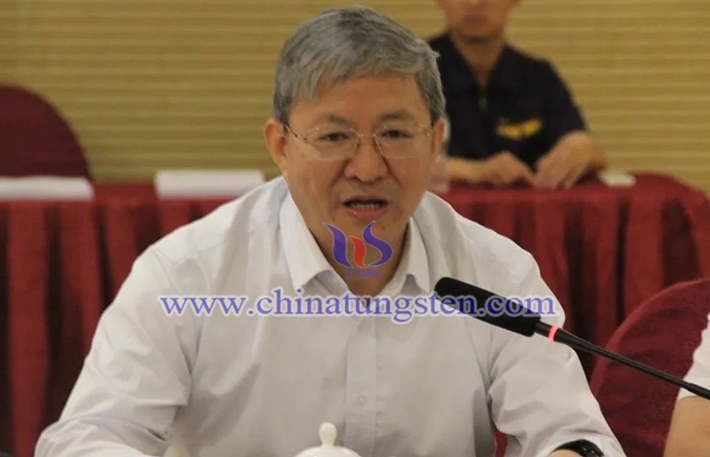 中鎢高新材料股份有限公司總經(jīng)理謝康德（代表李仲澤副會(huì)長、主席團(tuán)主席）