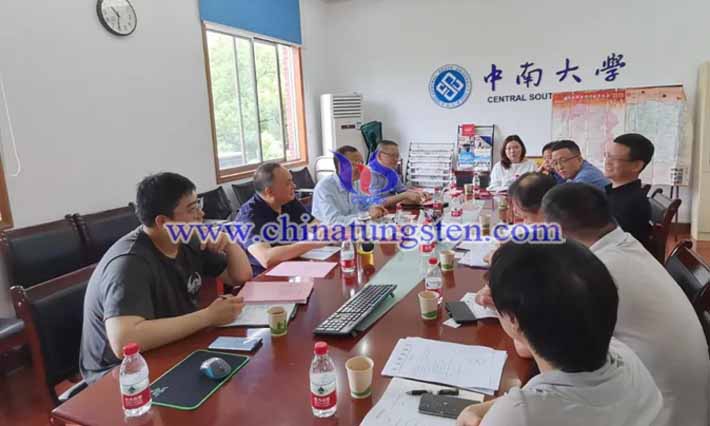 鎢協(xié)會長到長沙科研單位、高校及企業(yè)調(diào)研圖片