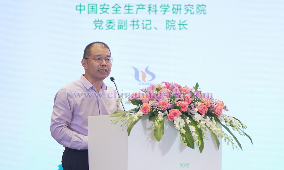 中國安全生產(chǎn)科學(xué)研究院黨委副書記、院長 周福寶