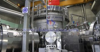 EAST全超導托卡馬克核聚變實驗裝置，中鎢在線 攝