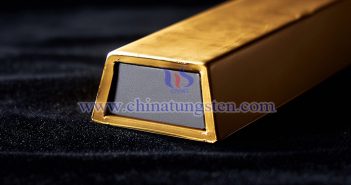 摻鎢假金條圖片