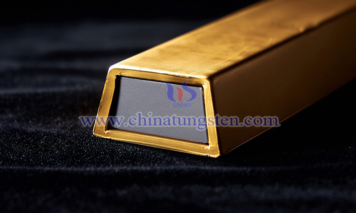 摻鎢假金條圖片